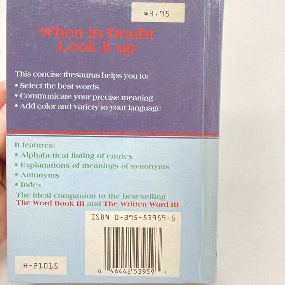 The American Heritage Dictionary Word Book, Written Word, Right Word III Box Set - Picture 12 of 16